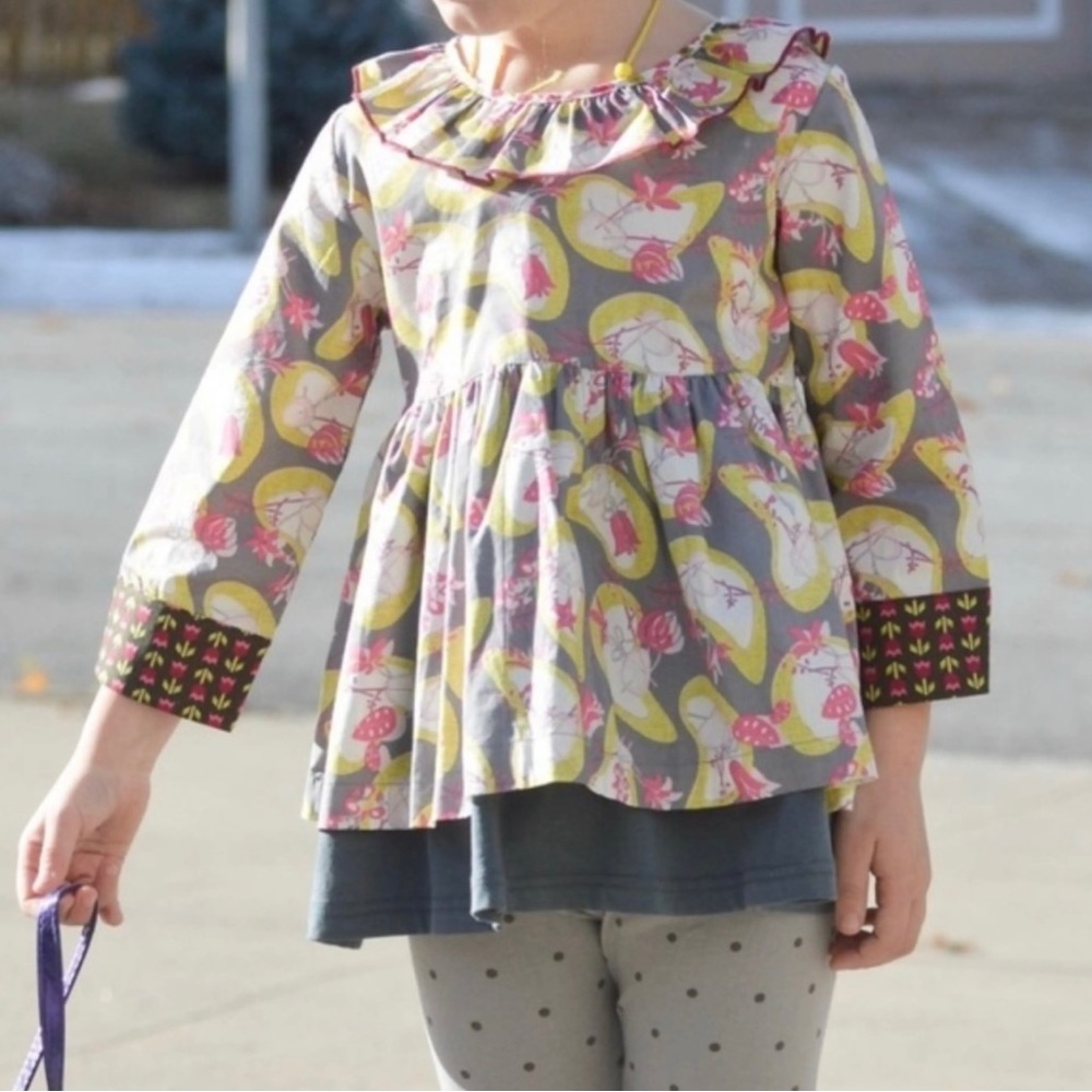 Adorable and unique Matilda Jane top